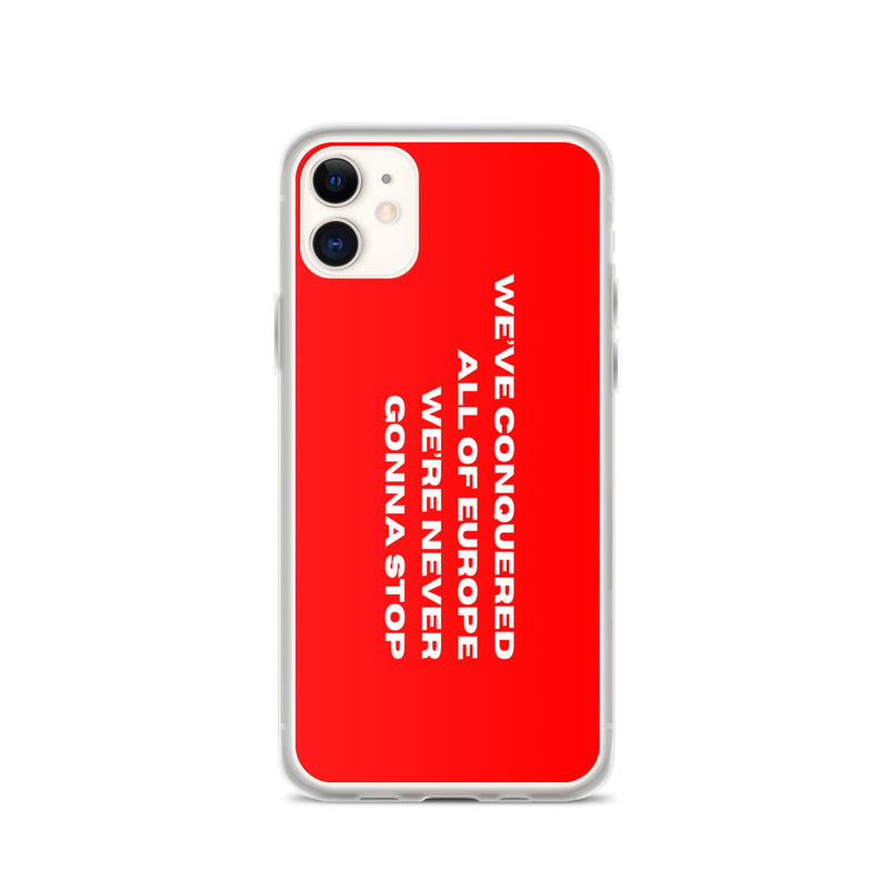 LFC Conquered Europe Clear Case for iPhone®