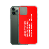 LFC Conquered Europe Clear Case for iPhone®