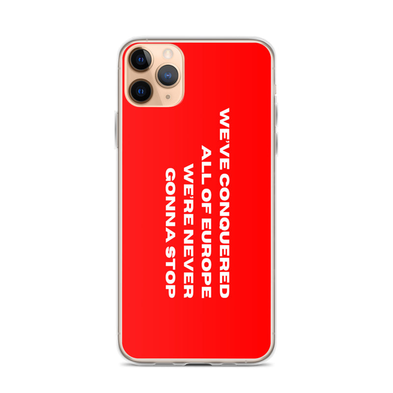 LFC Conquered Europe Clear Case for iPhone®