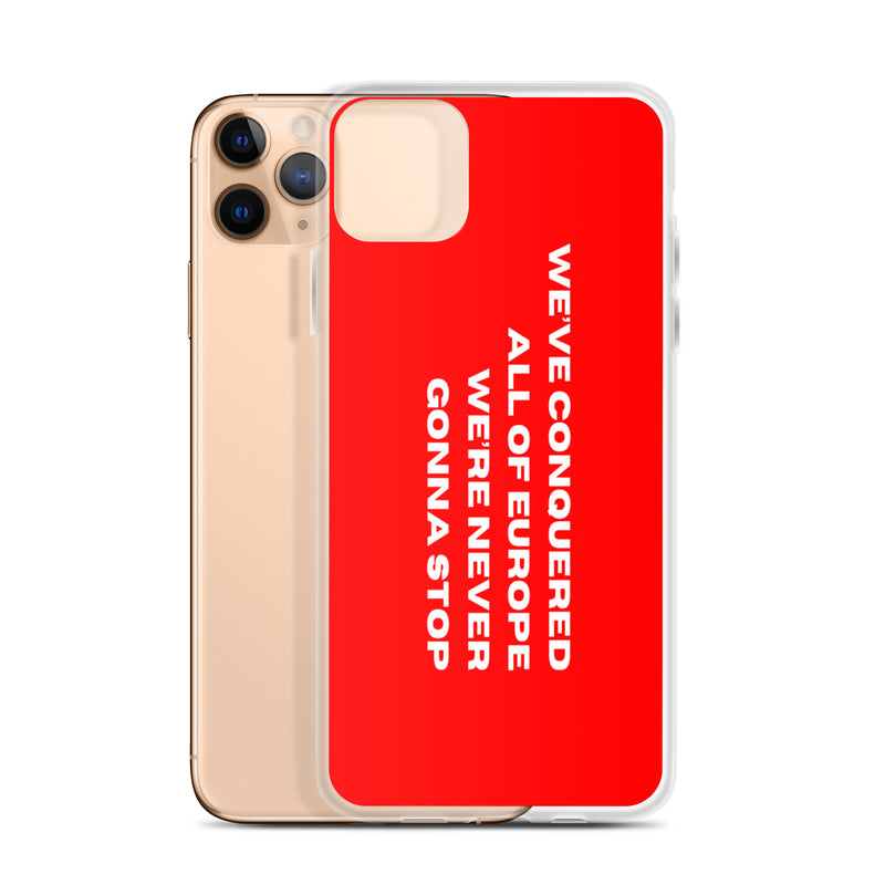 LFC Conquered Europe Clear Case for iPhone®