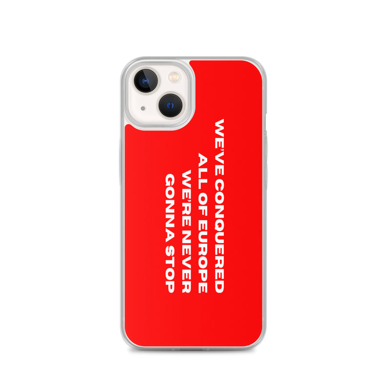 LFC Conquered Europe Clear Case for iPhone®