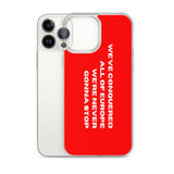 LFC Conquered Europe Clear Case for iPhone®