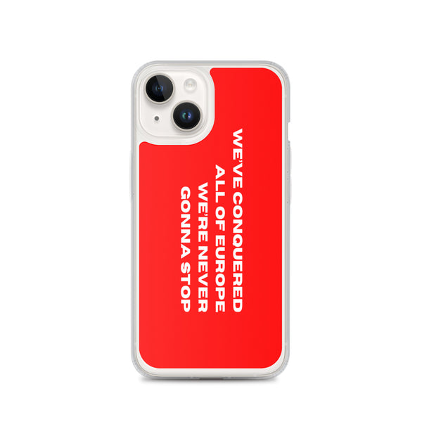 LFC Conquered Europe Clear Case for iPhone®