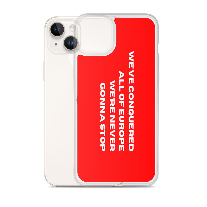 LFC Conquered Europe Clear Case for iPhone®