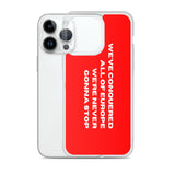 LFC Conquered Europe Clear Case for iPhone®