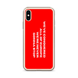 LFC Conquered Europe Clear Case for iPhone®