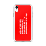 LFC Conquered Europe Clear Case for iPhone®