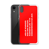 LFC Conquered Europe Clear Case for iPhone®