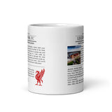 LFC Allez Allez Allez White glossy mug