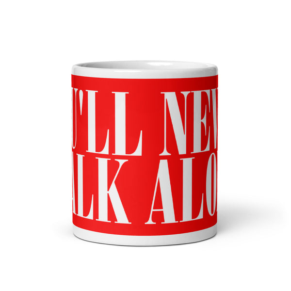 LFC YNWA WHITE GLOSSY mug