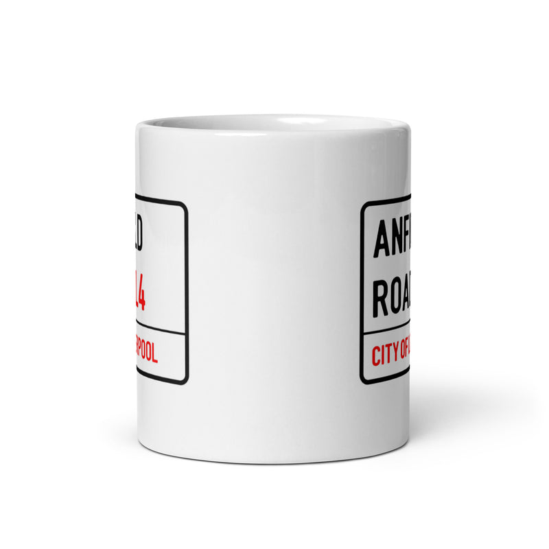 LFC ANFIELD ROAD White glossy mug