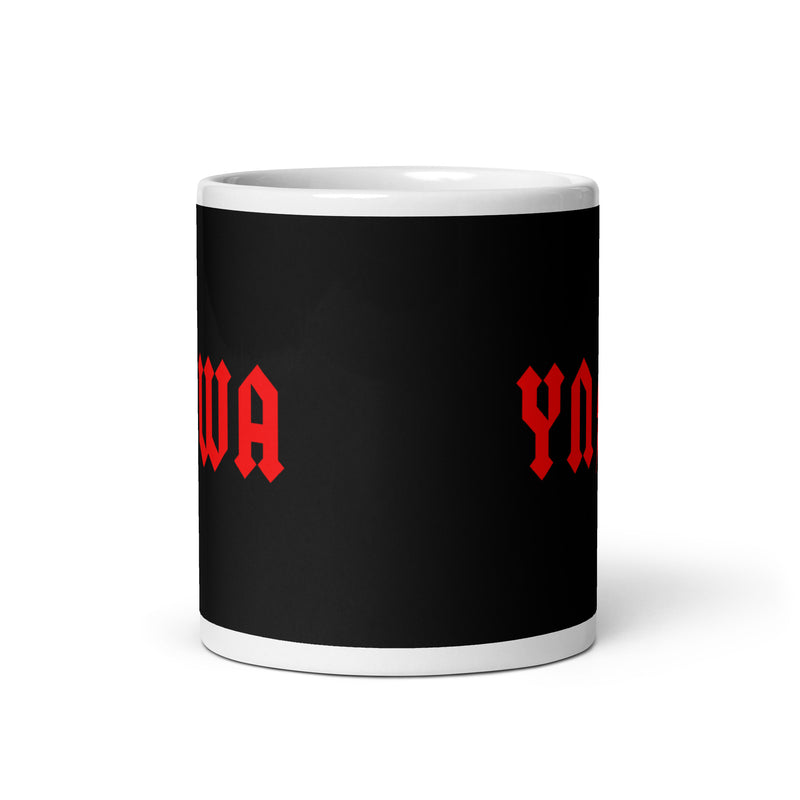 LFC YNWA White glossy mug