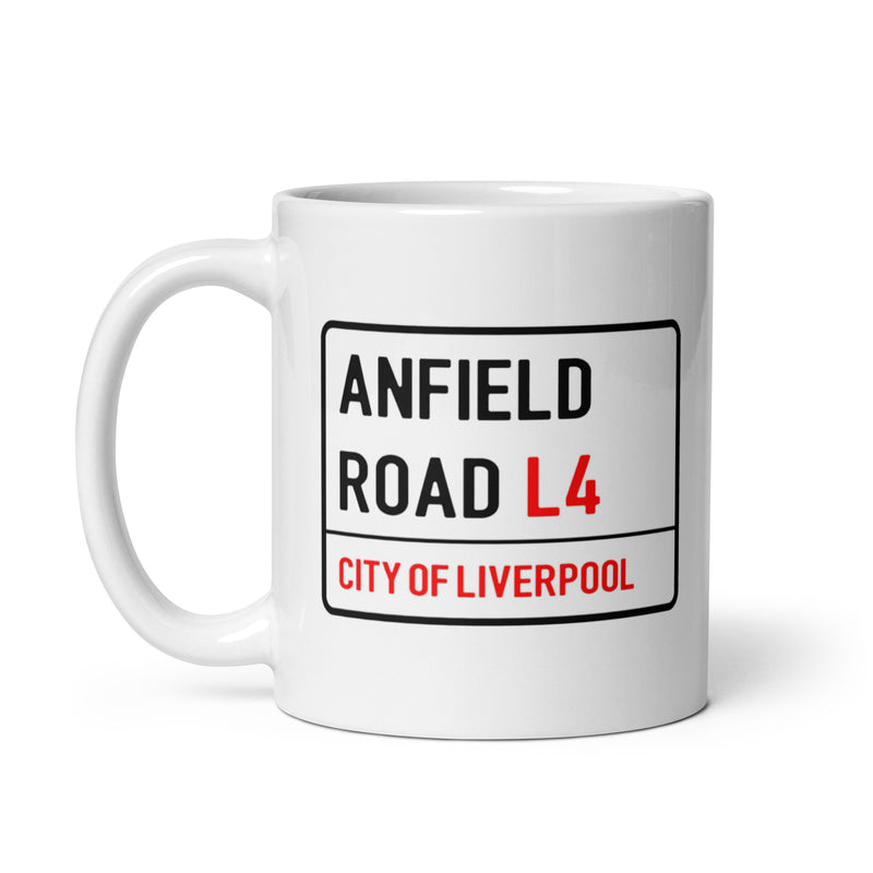 LFC ANFIELD ROAD White glossy mug