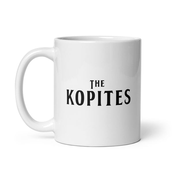 LFC The Kopites White glossy mug