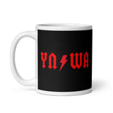 LFC YNWA White glossy mug