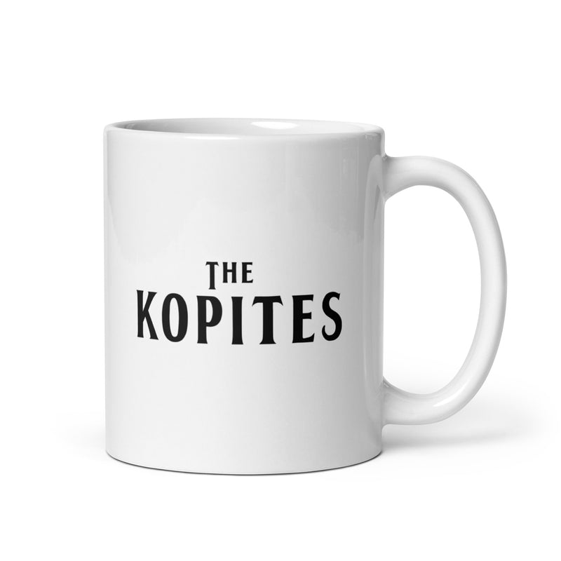 LFC The Kopites White glossy mug