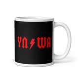 LFC YNWA White glossy mug