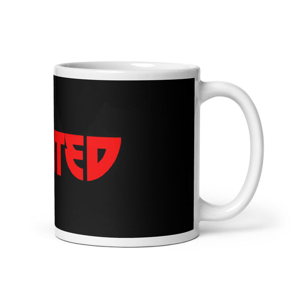 MUFC YANITED White glossy mug